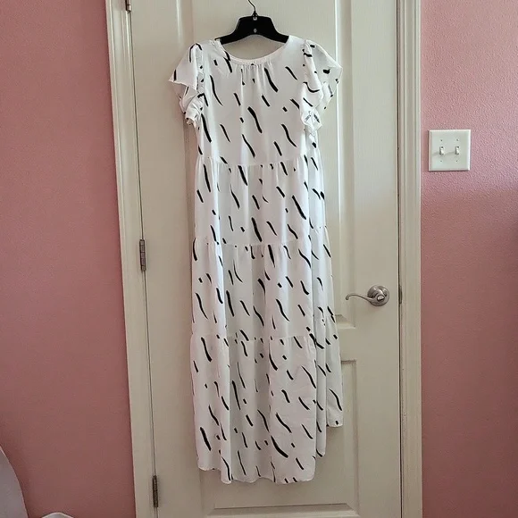 Loft high low brush strokes Maxi - Picture 5 of 5